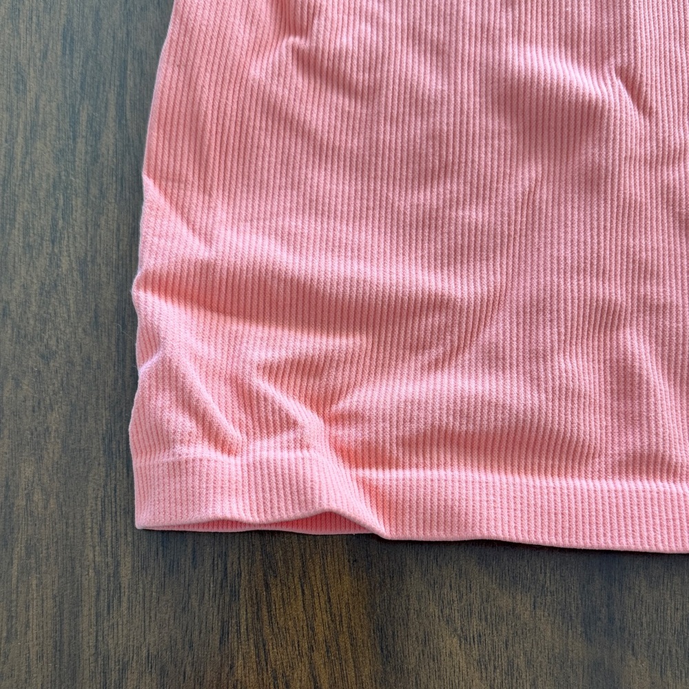 Nikibiki Coral Ribbed Tank Top - Picture 2 of 3